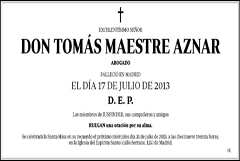 Tomás Maestre Aznar